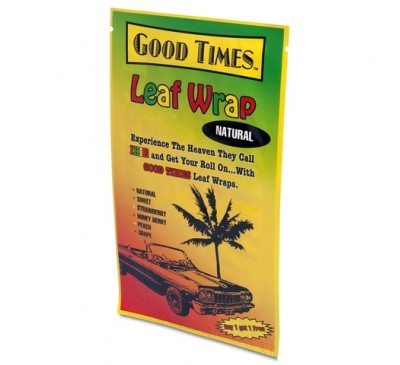 Табачный лист с натуральным вкусом (100 мм / 2 шт.) / Good Times Leaf Wrap Natural